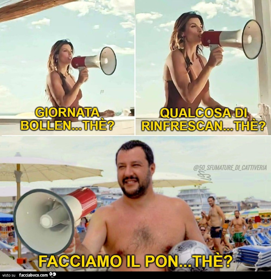 Giornata bolle… thè?