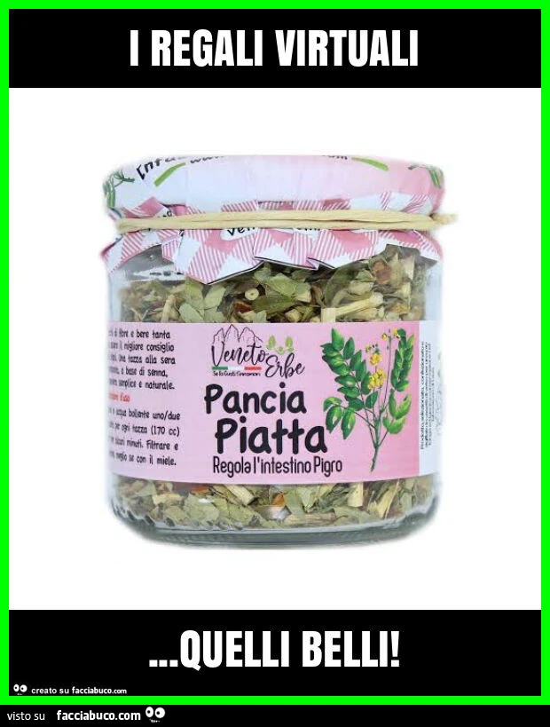 I regali virtuali&hellip; quelli belli