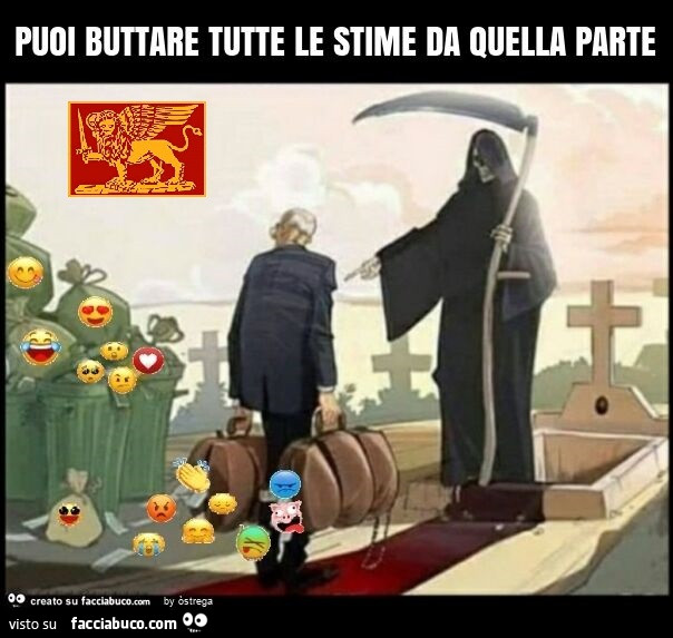 Puoi buttare tutte le stime da quella parte