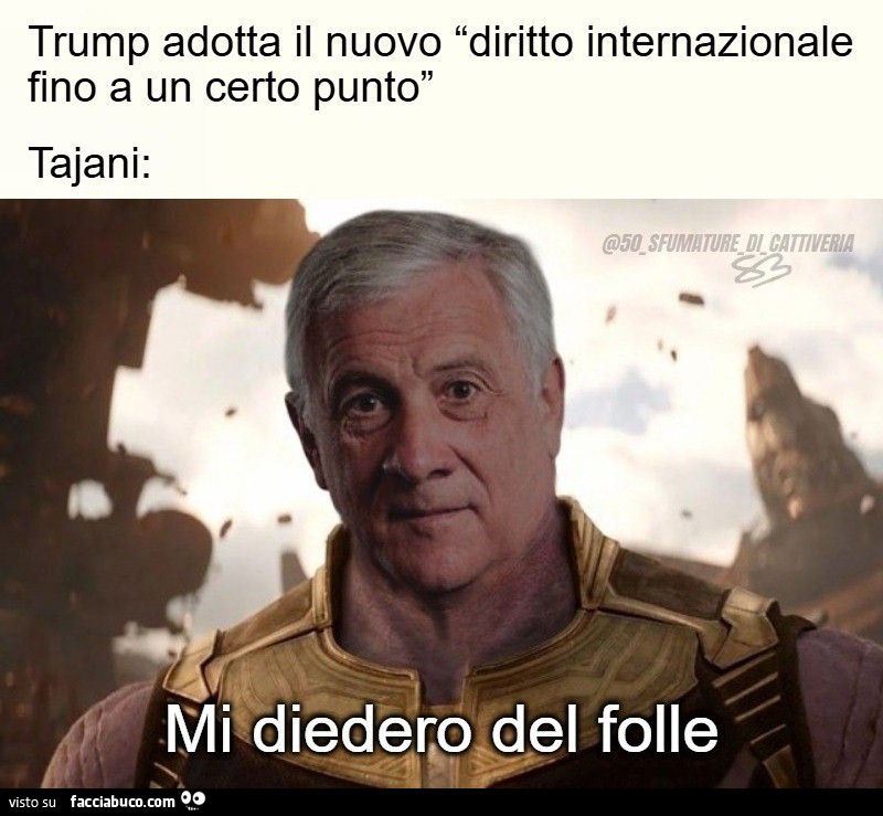 Mi diedero del folle