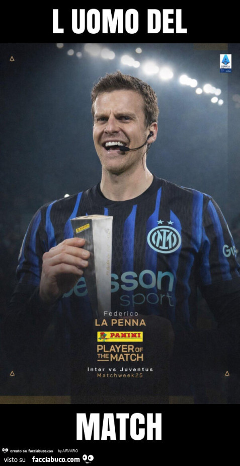 L uomo del match