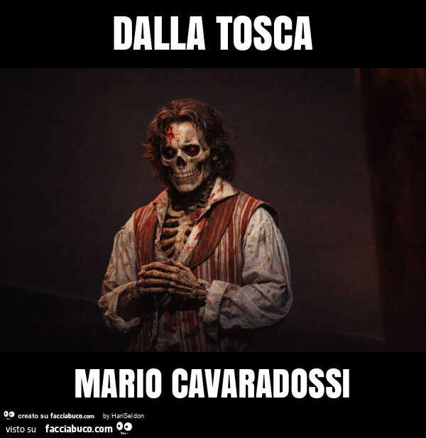 Dalla tosca mario cavaradossi