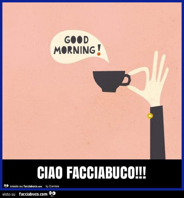 Ciao facciabuco