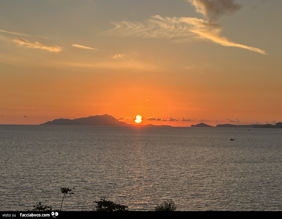 Un tramonto per fabbrissimo
