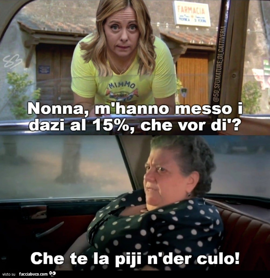 Che te la piji n'der culo